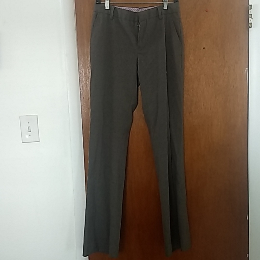 Striped dress pants